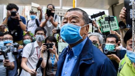 El magnate de los medios de comunicación a favor de la democracia de Hong Kong, Jimmy Lai, arrestado en virtud de la nueva ley de seguridad nacional