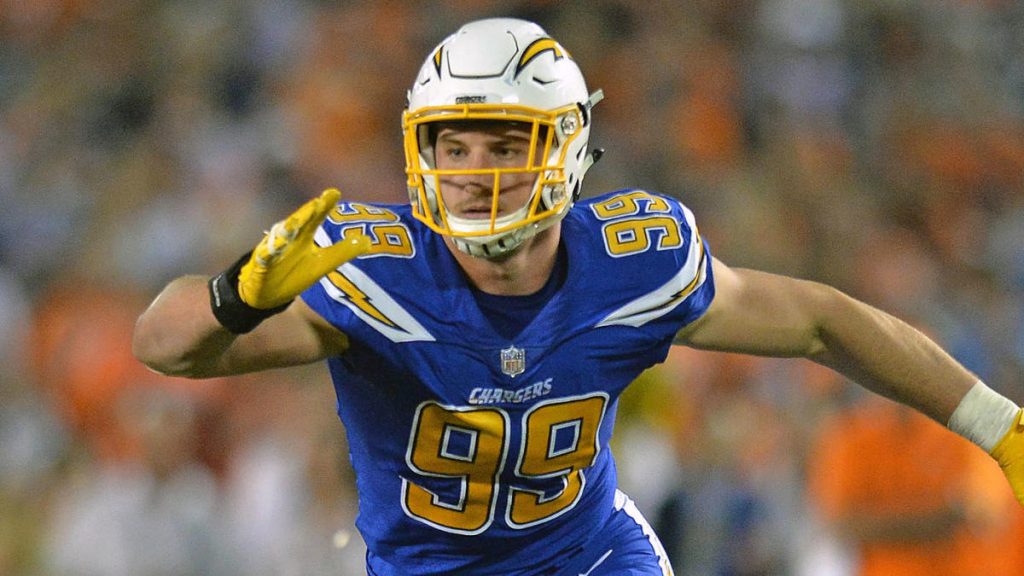 Joey Bosa y Chargers llegan a un acuerdo en una extensión récord de cinco años y $ 135 millones de la NFL