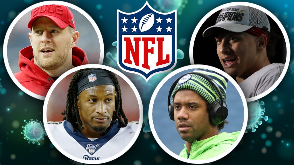 Patrick Mahomes, Drew Brees, otros jugadores estrella rasgan la NFL por protocolos de coronavirus