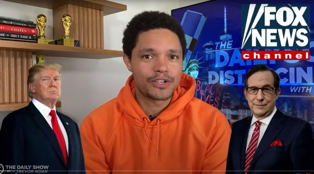 Trevor Noah se deleita con el doble golpe de Donald Trump en manos de Chris Wallace - Fecha límite