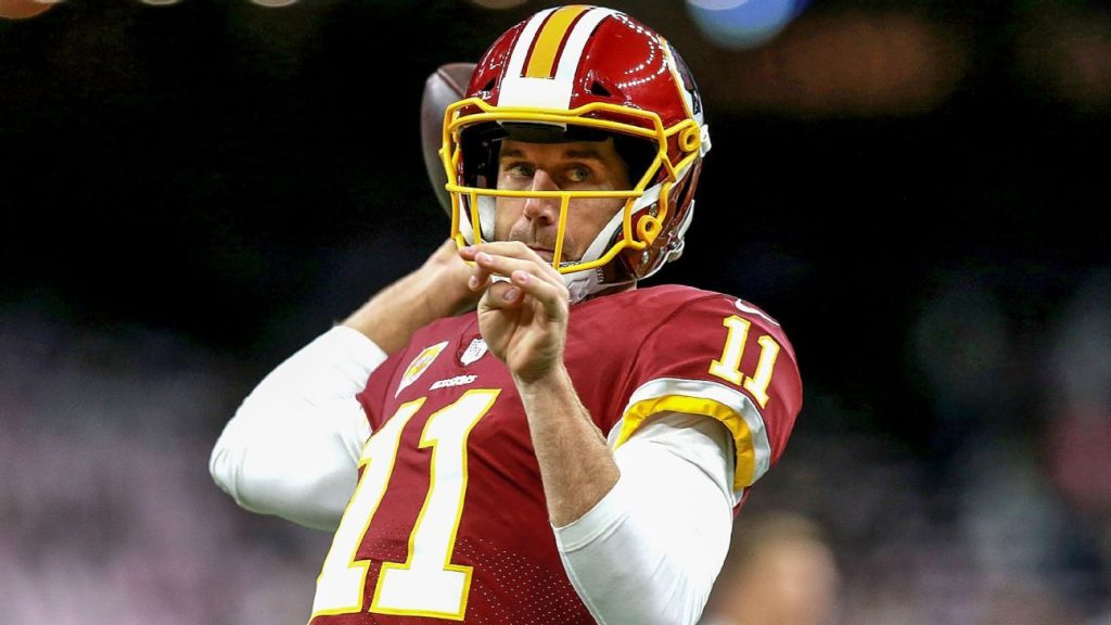 Washington QB Alex Smith autorizado para la actividad futbolística por equipo