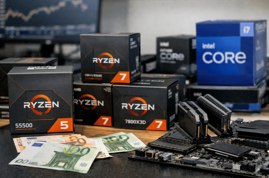 Las ventas de CPUs se desploman en 2026 mientras AMD consolida su dominio
