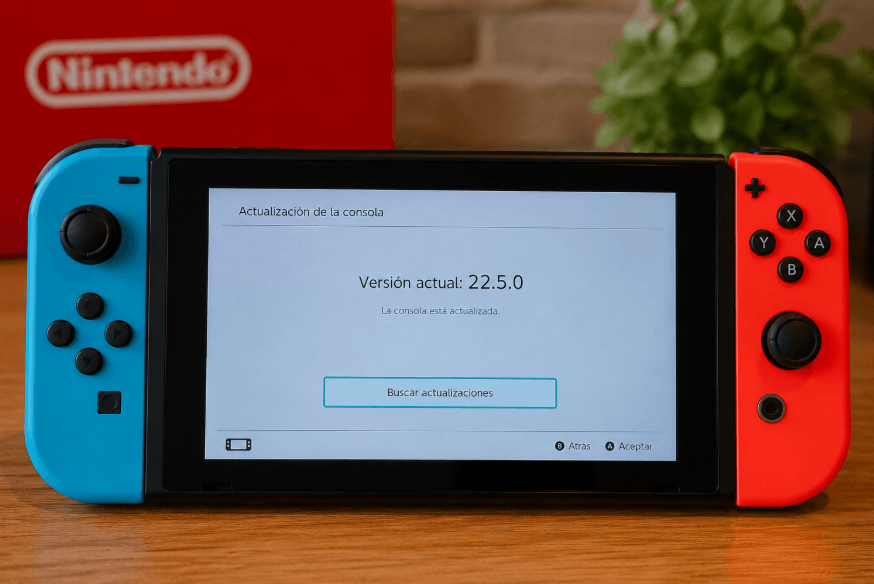 Nintendo lanza la actualización 22.5.0 para Switch y Switch 2: mejoras discretas y pequeños cambios en la eShop